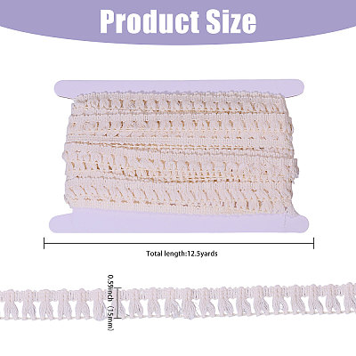 Cotton Braided Lace Ribbons OCOR-FG0002-70B-1