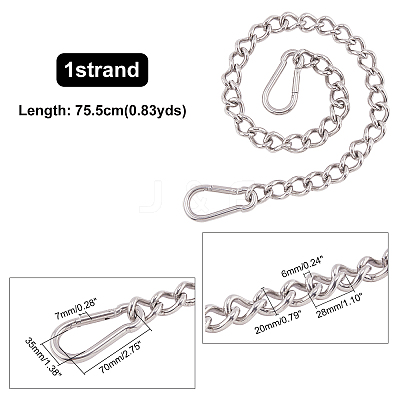 304 Stainless Steel Bearing Chain STAS-WH0023-15-1