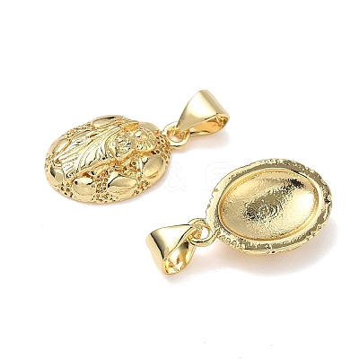 Brass Pendants KK-L253-19G-01-1