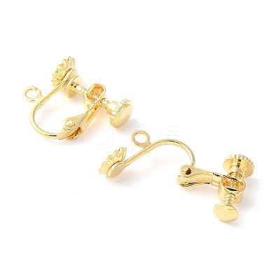 316 Surgical Stainless Steel Clip-on Earring Findings X-STAS-Z127-02G-1