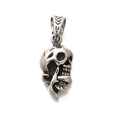 304 Stainless Steel Pendants STAS-Z110-48D-AS-1