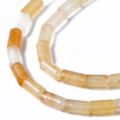 Natural Topaz Jade Beads Strands G-S366-087-1