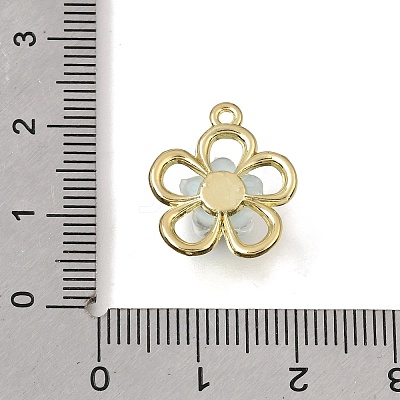 Brass Resin Pendants RE-CBAE379-19LG-1