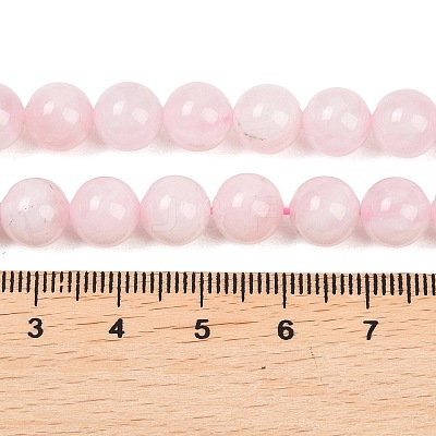 Pink Color Natural Madagascar Rose Quartz Beads Strands G-F641-01-B-1