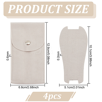Portable Velvet Watch Pouches TP-WH0001-02A-1