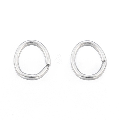 Non-Tarnish 304 Stainless Steel Open Jump Rings STAS-N092-172A-01P-1