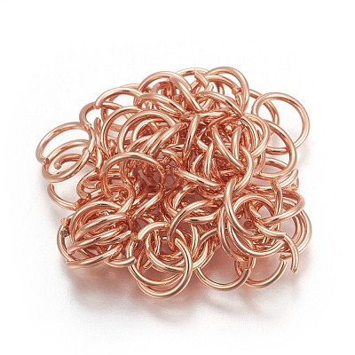 304 Stainless Steel Open Jump Rings X-STAS-F189-A-1