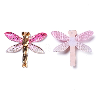 Transparent Resin Pendants RESI-WH0020-020E-1