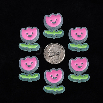 Transparent Acrylic Beads X-MACR-S374-03B-05-1