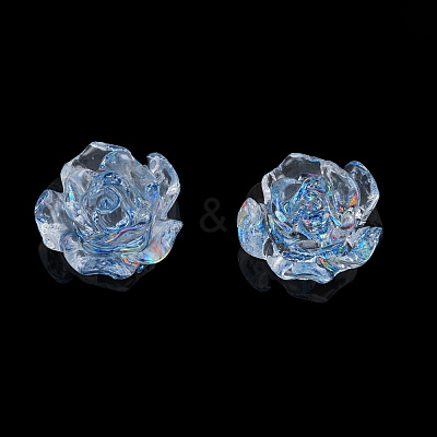 Transparent Resin Cabochons CRES-N030-014-1