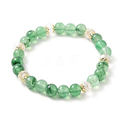 Multi-layered Stretch Beaded Bracelets Sets BJEW-JB05755-03-1