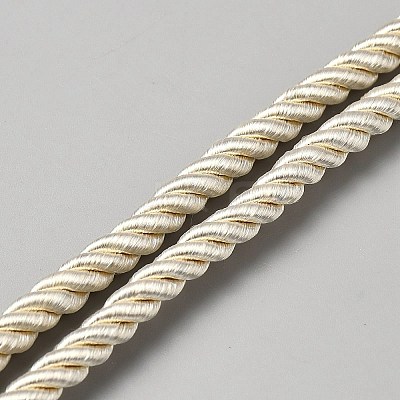 20 Yards 3-Ply Polyester Twisted Cord OCOR-WH0086-99A-02-1