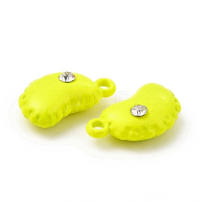 Spray Painted Alloy Pendants FIND-B016-04-1