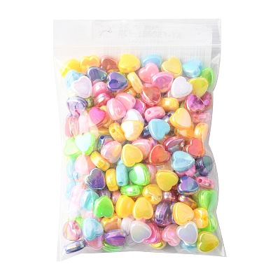 200Pcs ABS Plastic Beads KY-FS0001-43B-1