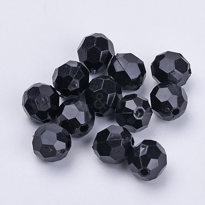 Acrylic Beads X-TACR-Q257-10mm-V72-1