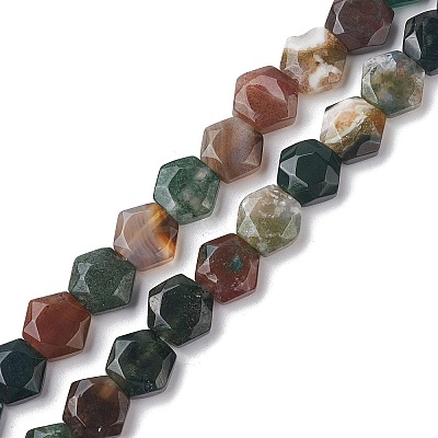Natural Indian Agate Beads Strands G-K359-C14-01-1