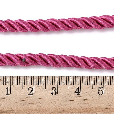 5MM Nylon Twisted Cord Necklace Making FIND-G096-01G-17-1