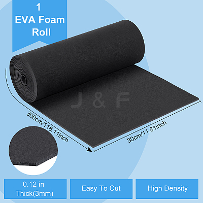 EVA Foam Roll AJEW-WH0314-353A-02-1
