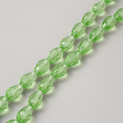 Glass Beads Strands FIND-WH0152-570D-02-1