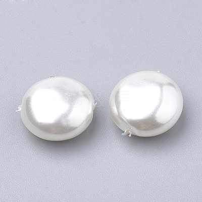 Eco-Friendly Plastic Imitation Pearl Beads X-MACR-T013-23-1