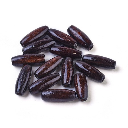 Dyed Wood Beads WOOD-Q003-23x8mm-01-LF-1