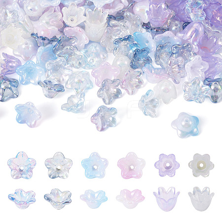 Acrylic Bead Caps OACR-TA0014-45A-1