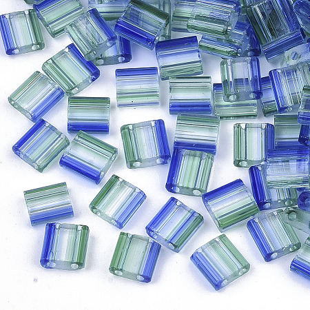 2-Hole Glass Seed Beads X-SEED-S023-38C-06-1