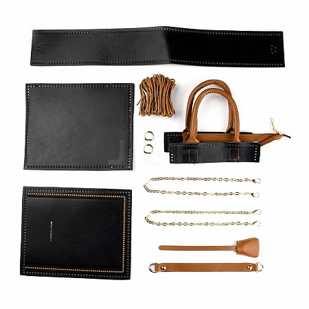 WADORN DIY PU Imitation Leather Handbag Making Set DIY-WR0004-03-1