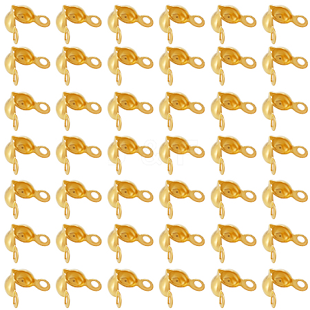 1200Pcs Brass Bead Tips KK-SP0001-93G-1