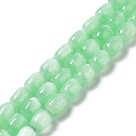 Natural Selenite Beads Strands G-F750-05-1