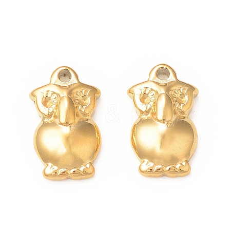 304 Stainless Steel Pendant Rhinestone Settings STAS-A075-23G-1