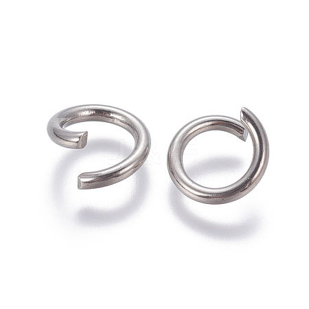 304 Stainless Steel Jump Ring X-STAS-G190-15P-1
