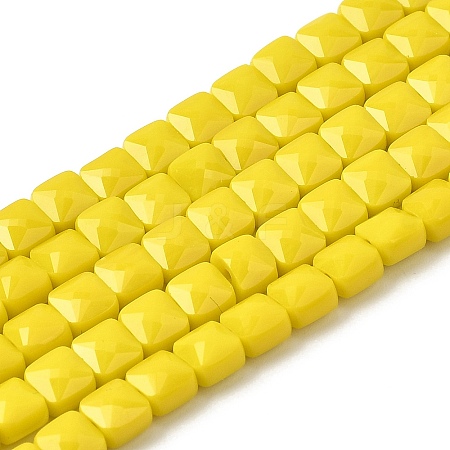 Opaque Glass Beads Strands GLAA-L050-C21-1