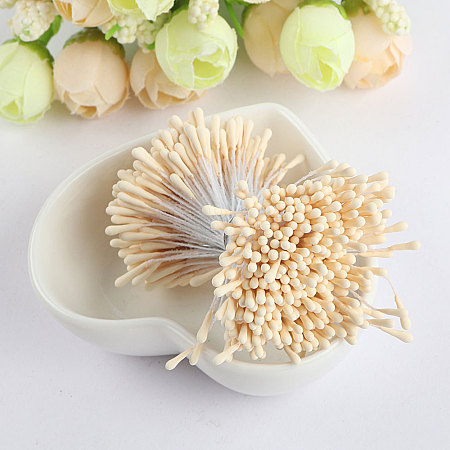 Plastic Artificial Matte Flower Core PW-WG40922-10-1