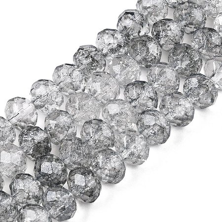 Transparent Glass Beads Strands GLAA-T023-6mm-A09-1