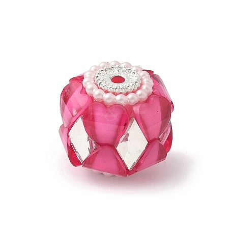 Transparent Acrylic Beads CLAY-NH0003-04S-05-1