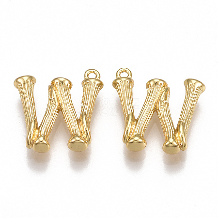 Brass Pendants KK-T038-193G-W-1