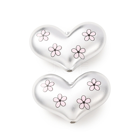 Plating Printed Acrylic Beads AC-CBA655C-09-1