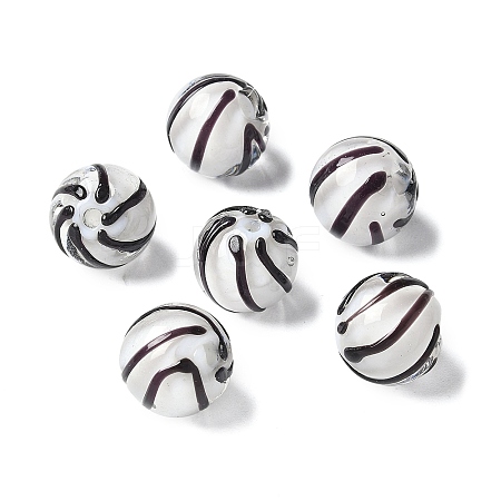 Handmade Transparent Lampwork Beads BLOW-D300-08F-1