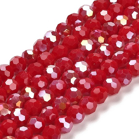 Opaque Glass Beads Stands LS-EGLA-A035-P6mm-B16-1