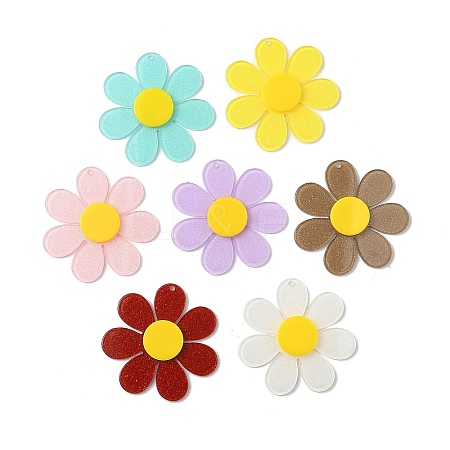 Acrylic Big Pendants MACR-F086-01-1
