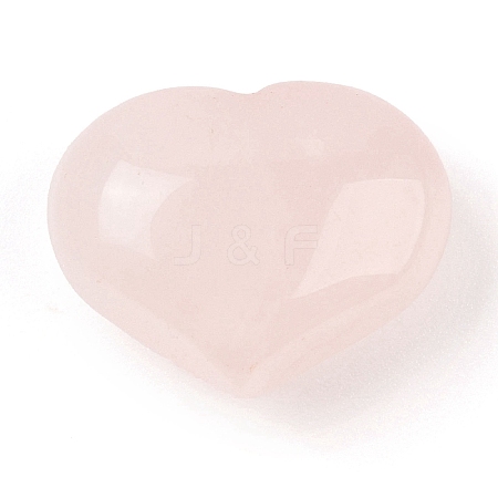 Natural Rose Quartz Love Heart Stone G-I367-02F-1