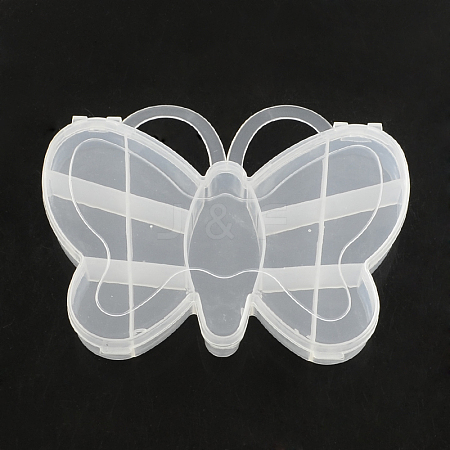 Butterfly Plastic Bead Storage Containers LS-CON-Q023-14-1