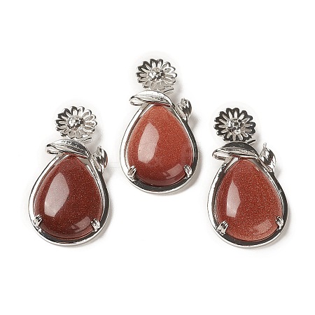 Synthetic Goldstone Pendants G-A031-02P-06-1