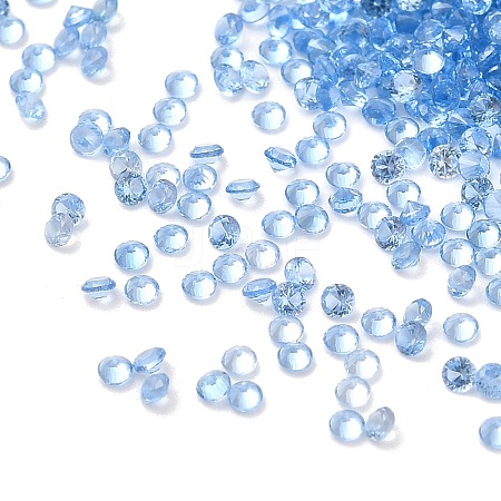 Cubic Zirconia Cabochons ZIRC-K090-1.3mm-01K-1