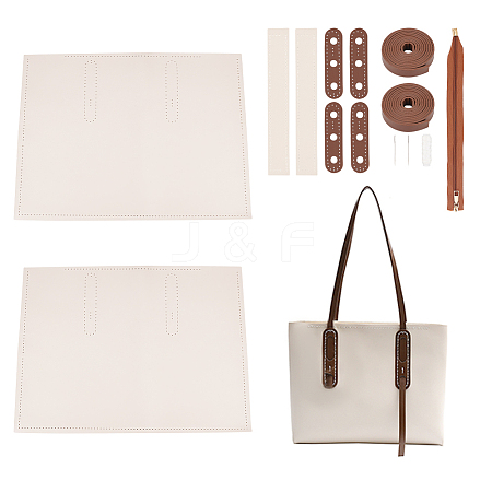 DIY Imitation Leather Women's Tote Bag Making Kit DIY-WH0409-77B-1