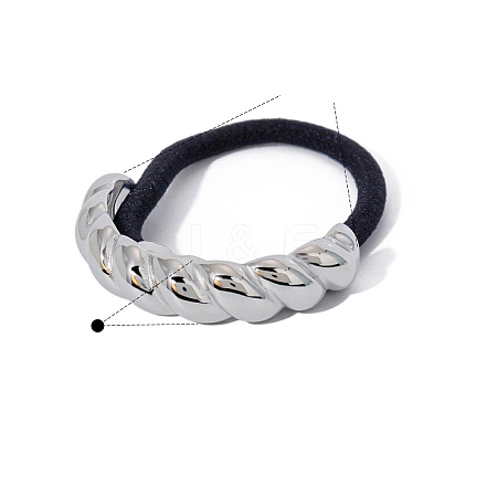 Stainless Steel Elastic Hair Accessories PW-WGE42A3-04-1