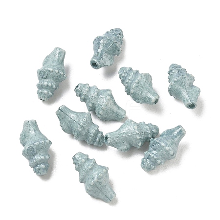 Vintage Handmade Porcelain Beads PR-CBA4F13-G04-1