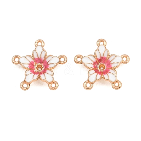 Alloy Enamel Chandelier Component Links AL-CBA8479-12KCG-02-1