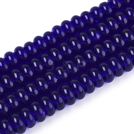 Transparent Glass Beads Strands GLAA-ZX008-6mm-19F-1
